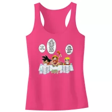 Son Goku Girls Kids Tank Top “Son Goku, Naruto and Luffy” – Naruto parody