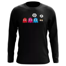 Long Sleeve Top – Pacman parody