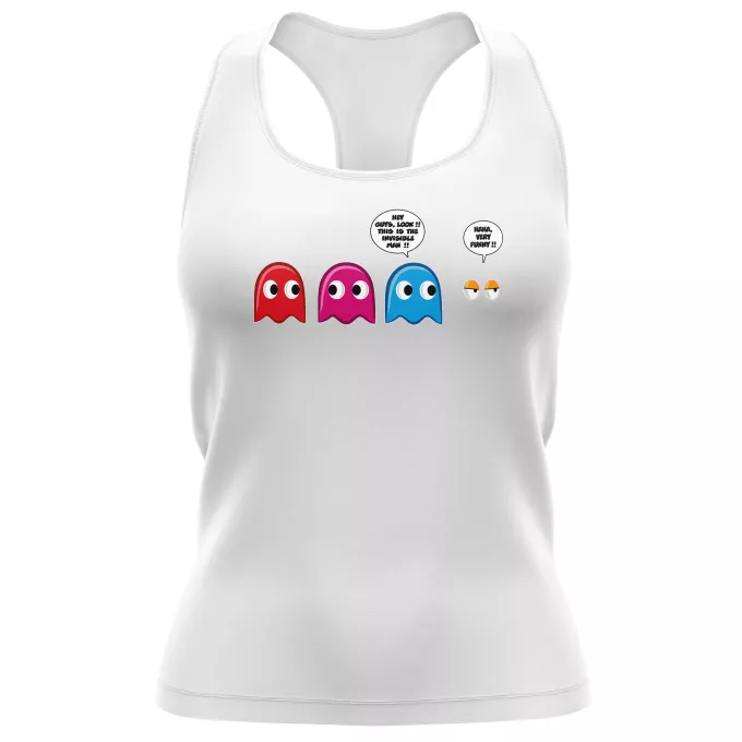 Women's Tank Top Parody of Pacman Pacman
