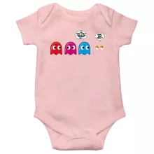 Baby Bodysuit (Baby Girls) – Pacman parody