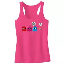 Girls Kids Tank Top – Pacman parody