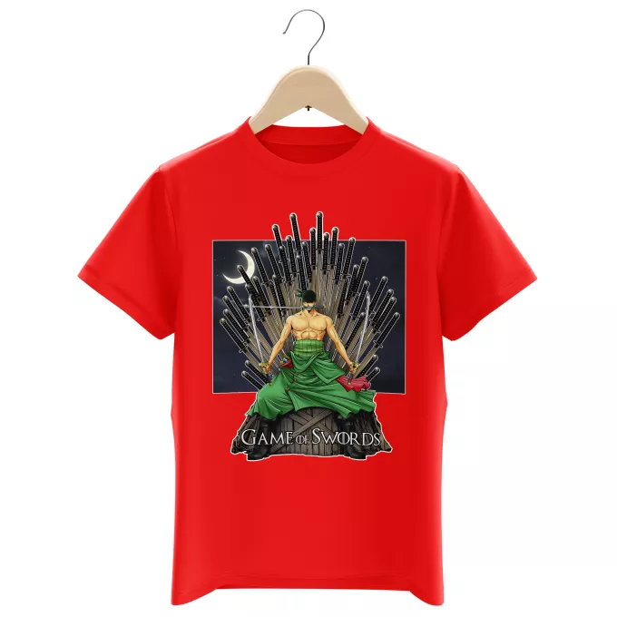 Camisetas Niños Parodia One Piece Roronoa Zoro X Eddard Stark
