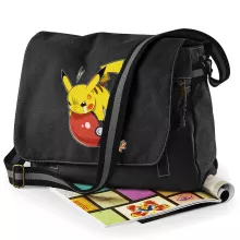 Pikachu Messenger Bag “Pikachu and Ash Ketchum” – Pokémon parody