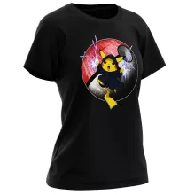 Camiseta Mujer Palpatine “Palpatine y Pikachu” – Parodia de Pokémon