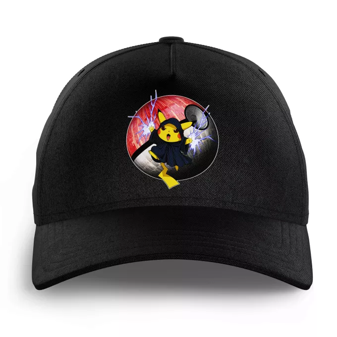 Bonés de Verão para crianças Paródia Pokémon Pikachu e Darth Sidious