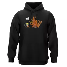 Sweat à capuche « Va chercher ! » – Parodie Naruto