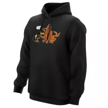 Sweat à capuche « Va chercher ! » – Parodie Naruto