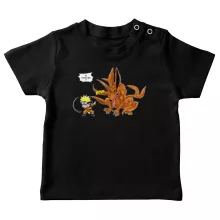 T-shirt bébé « Va chercher ! » – Parodie Naruto