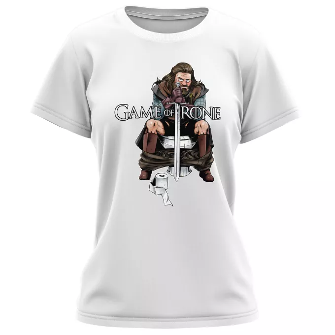T-shirts Femmes Parodie Game of Thrones Game of Trone... :) - Eddard Stark