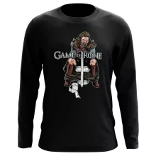 T-Shirt à manches longues Eddard Stark « Game of Trone... » – Parodie Game of Thrones