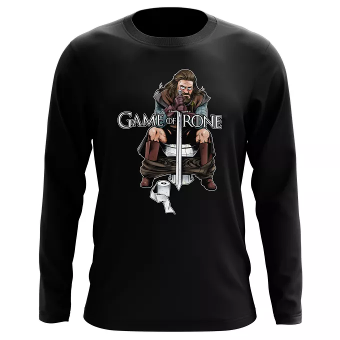 T-Shirts manches longues Parodie Game of Thrones Game of Trone... :) - Eddard Stark