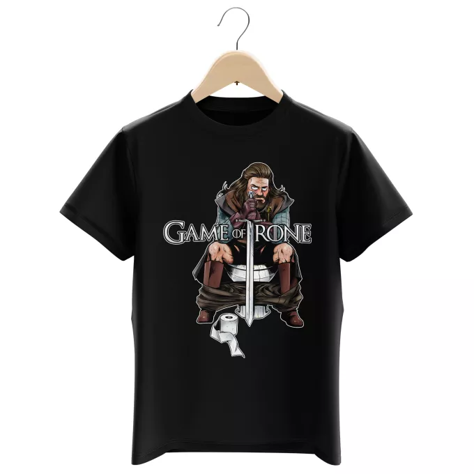 T-shirts Enfants Garçons Parodie Game of Thrones Game of Trone... :) - Eddard Stark