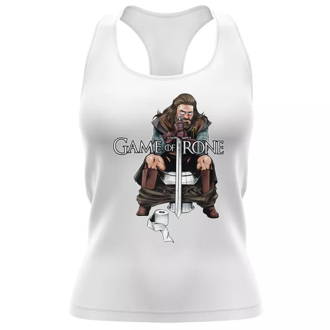 Débardeur Femme Parodie Game of Thrones Game of Trone... :) - Eddard Stark