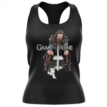 Débardeur Femme Eddard Stark « Game of Trone... » – Parodie Game of Thrones