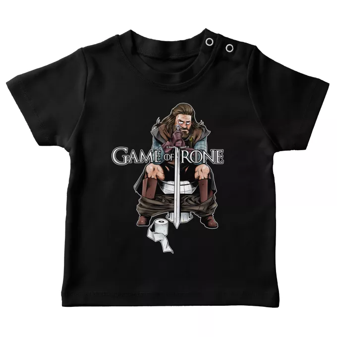 T-shirts bébé Parodie Game of Thrones Game of Trone... :) - Eddard Stark