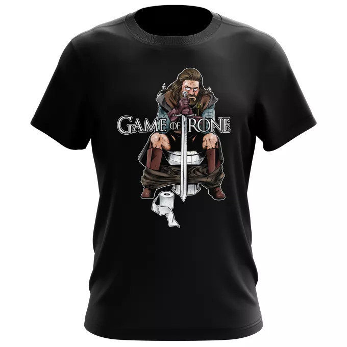 T-shirts Hommes Parodie Game of Thrones Game of Trone... :) - Eddard Stark