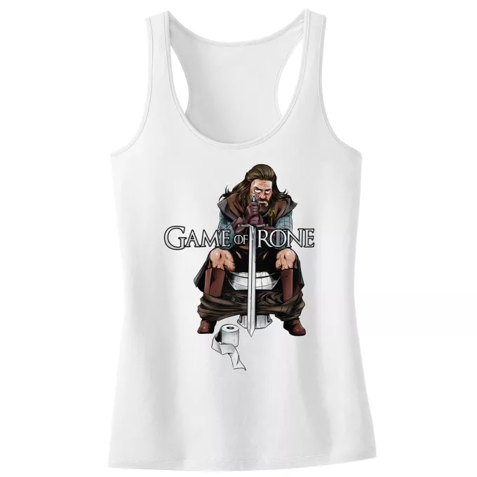 Débardeur Enfant Fille Parodie Game of Thrones Game of Trone... :) - Eddard Stark