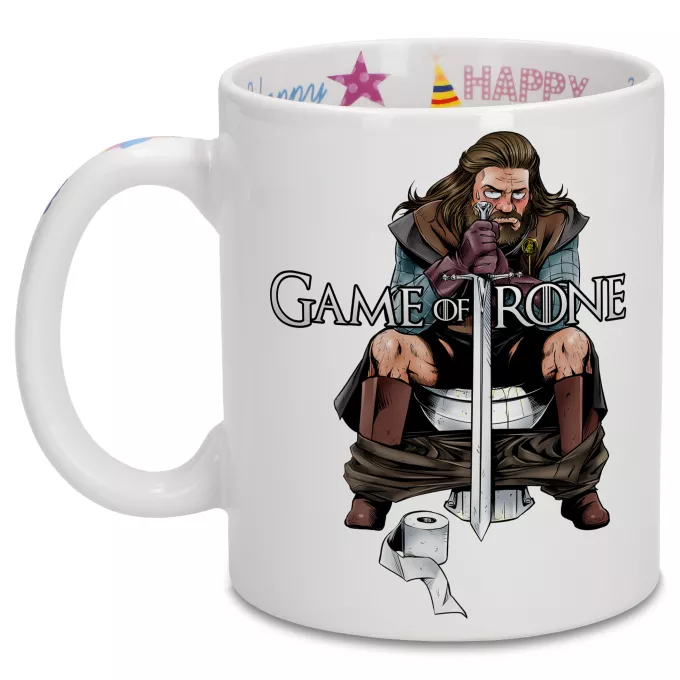 Mugs Anniversaire Parodie Game of Thrones Game of Trone... :) - Eddard Stark