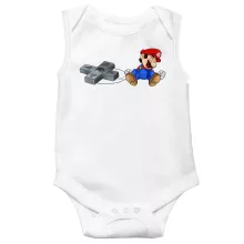 Body bebè senza maniche – Parodia dei Super Mario