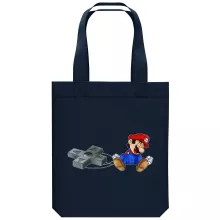 Borsa Tote Bag in cotone organico Videogiochi Parodie