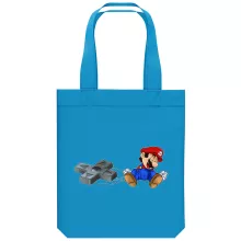 Organic Cotton Tote Bag Video Games Parodies