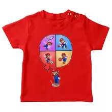 Baby T-shirts Parodier Tv-spel