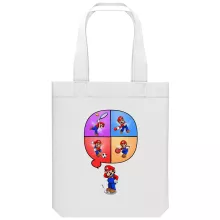 totebag Mario “Mario e Wii Fit” – Parodia dei Super Mario