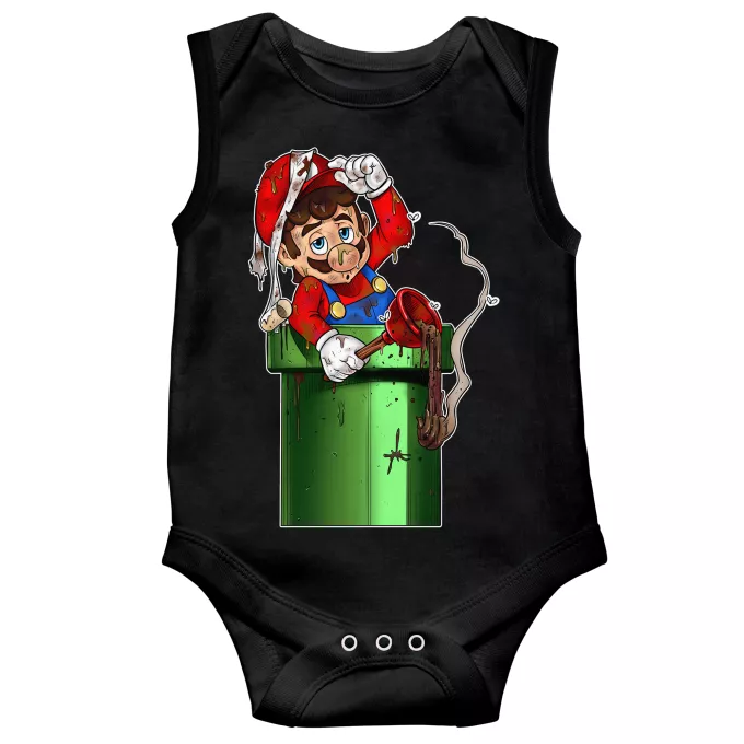 Body bimbo senza maniche Paoridia Super Mario Mario