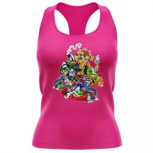 Vrouwen Tank Tops Videospelletje Parodieën