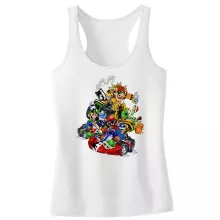 Camisetas Niñas sin mangas Parodias de videojuegos