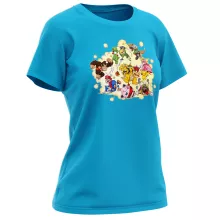 T-shirt Femme Mario « Baston Générale à la sauce gauloise » – Parodie Super Smash Bros