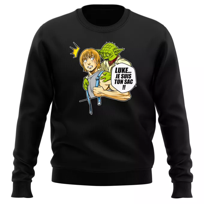 Pulls Parodie Star Wars Luke... Je suis ton sac !! - Yoda, Luke Skywalker