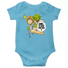 Body bébé Yoda « Luke... Je suis ton sac !! » – Parodie Star Wars