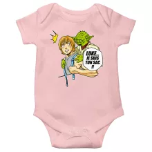 Body bébé (Filles) Yoda « Luke... Je suis ton sac !! » – Parodie Star Wars