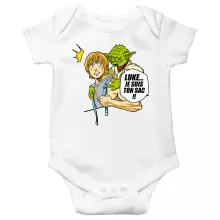 Body bébé Yoda « Luke... Je suis ton sac !! » – Parodie Star Wars