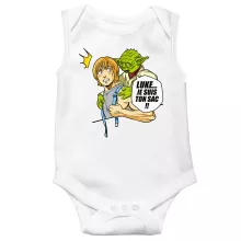Body bébé Yoda « Luke... Je suis ton sac !! » – Parodie Star Wars