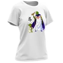 T-shirt Femme Yoda « Ton père... Je suis !! » – Parodie Star Wars
