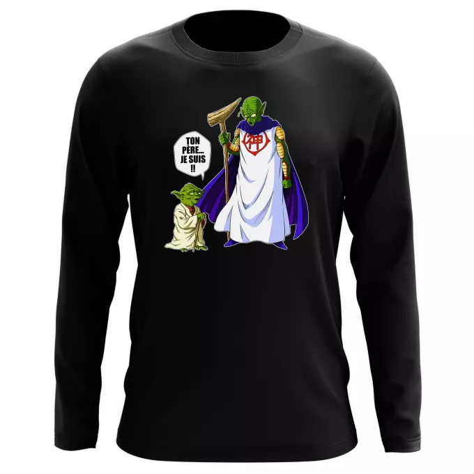 T-Shirts manches longues Parodie Star Wars Ton père... Je suis !! - Yoda, Dieu
