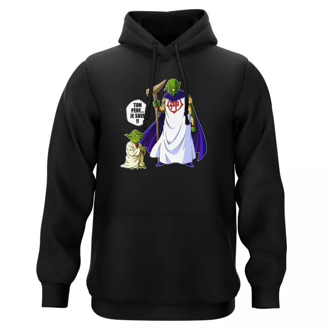 Sweat-shirts à Capuche Parodie Star Wars Ton père... Je suis !! - Yoda, Dieu