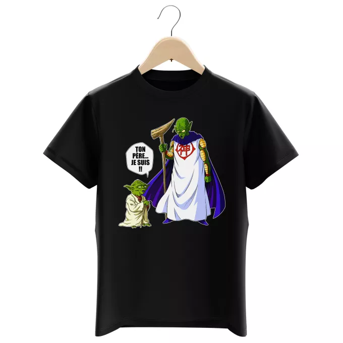 T-shirts Enfants Garçons Parodie Star Wars Ton père... Je suis !! - Yoda, Dieu