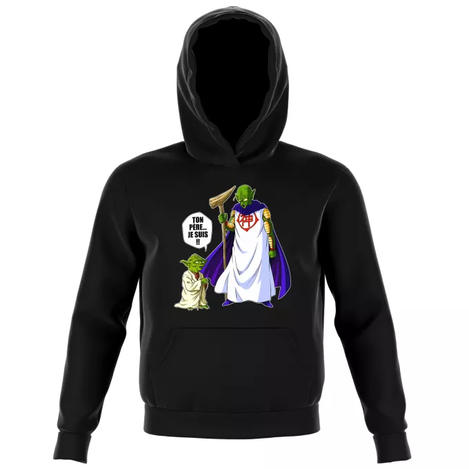 Sweat-shirts à Capuche Enfant Parodie Star Wars Ton père... Je suis !! - Yoda, Dieu