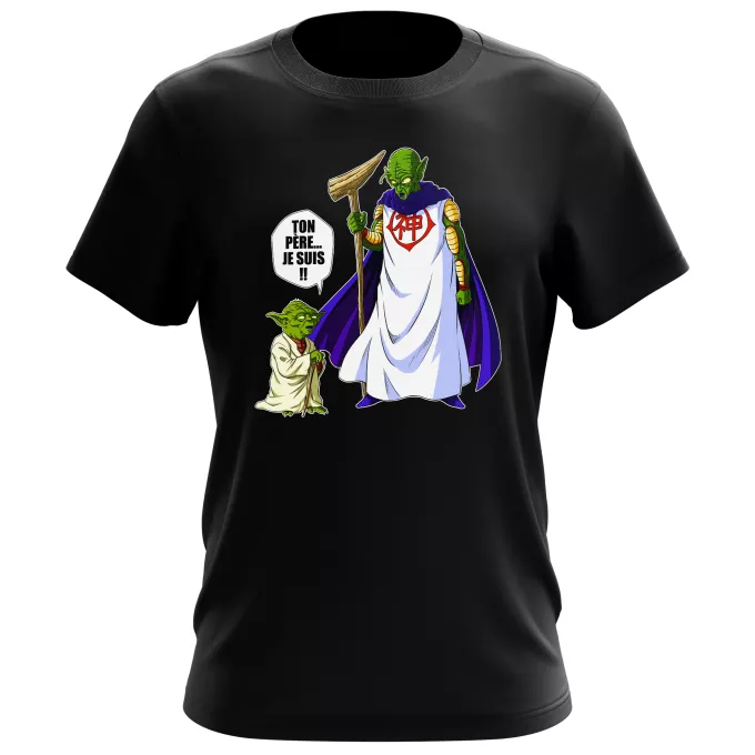 T-shirts Hommes Parodie Star Wars Ton père... Je suis !! - Yoda, Dieu