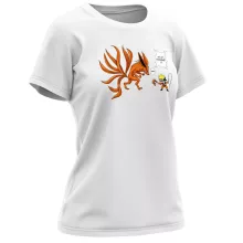 T-shirt Femme « Couché ! » – Parodie Naruto