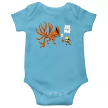 Body bébé « Couché ! » – Parodie Naruto