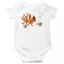 Body bébé « Couché ! » – Parodie Naruto