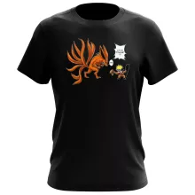 T-shirt « Couché ! » – Parodie Naruto