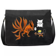 Sac à bandoulière « Couché ! » – Parodie Naruto
