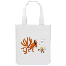 totebag « Couché ! » – Parodie Naruto