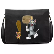 Borsa Messenger Itchy “Itchy e Scratchy e Tom e Jerry” – Parodia dei I Simpsons