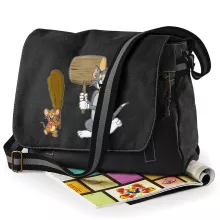 Borsa Messenger Itchy “Itchy e Scratchy e Tom e Jerry” – Parodia dei I Simpsons